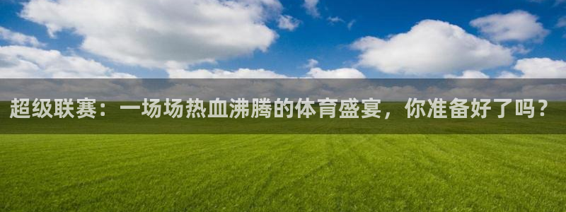 超级联赛：一场场热血沸腾的体育盛宴，你准备好了吗？
